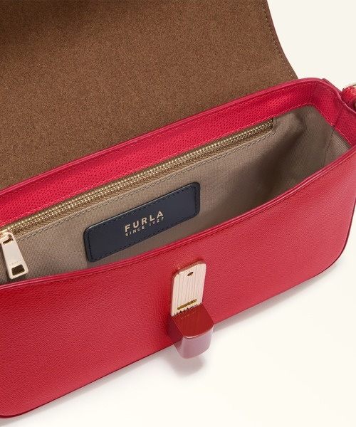 FURLA(フルラ)の「フルラ イリデ (Furla Iride) クロスボディバッグ(ショルダーバッグ・レディース・ライトピンク/チャコールグレー/グリーン・ONE SIZE)」の19枚目の写真