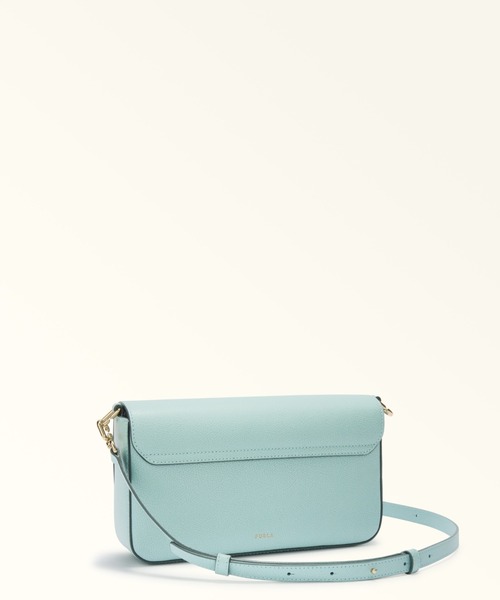 FURLA(フルラ)の「フルラ イリデ (Furla Iride) クロスボディバッグ(ショルダーバッグ・レディース・ライトピンク/チャコールグレー/グリーン・ONE SIZE)」の20枚目の写真