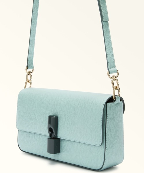 FURLA(フルラ)の「フルラ イリデ (Furla Iride) クロスボディバッグ(ショルダーバッグ・レディース・ライトピンク/チャコールグレー/グリーン・ONE SIZE)」の22枚目の写真