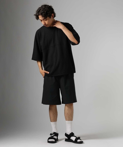 BAYFLOW(ベイフロー)の「カノコフットボールTEE(Tシャツ/カットソー・メンズ・オフホワイト/ブラック・LARGE/MEDIUM)」の3枚目の写真