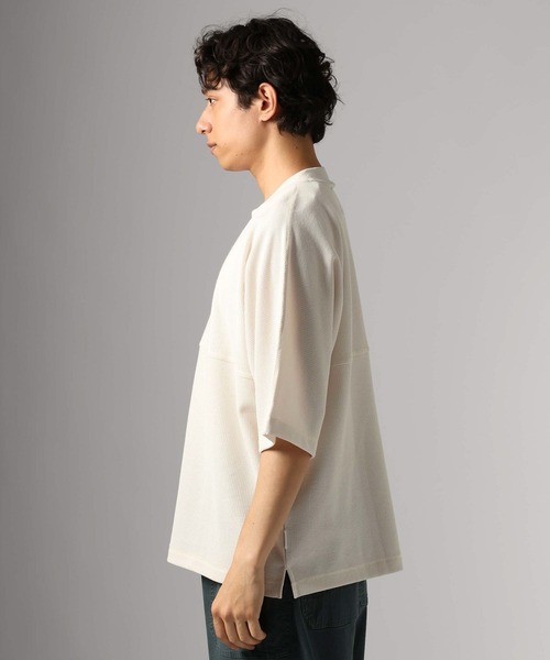 BAYFLOW(ベイフロー)の「カノコフットボールTEE(Tシャツ/カットソー・メンズ・オフホワイト/ブラック・LARGE/MEDIUM)」の6枚目の写真