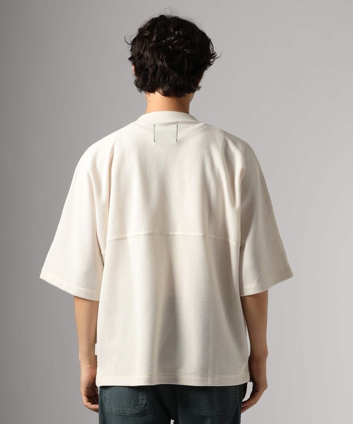 BAYFLOW(ベイフロー)の「カノコフットボールTEE(Tシャツ/カットソー・メンズ・オフホワイト/ブラック・LARGE/MEDIUM)」の7枚目の写真