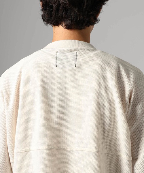 BAYFLOW(ベイフロー)の「カノコフットボールTEE(Tシャツ/カットソー・メンズ・オフホワイト/ブラック・LARGE/MEDIUM)」の9枚目の写真