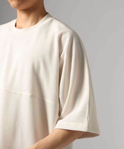BAYFLOW(ベイフロー)の「カノコフットボールTEE(Tシャツ/カットソー・メンズ・オフホワイト/ブラック・LARGE/MEDIUM)」の10枚目の写真