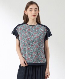グリーンボタニカル 異素材コンビプルオーバー