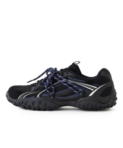 FILA(フィラ)の「FILA ECHAPPE MS LC / フィラエシャッペエムエスエルシー(スニーカー・レディース・ブラック・23.0cm/23.5cm/24.0cm/24.5cm/25.0cm/29.0cm/25.5cm/26.0cm/26.5cm/27.0cm/27.5cm/28.0cm)」の4枚目の写真
