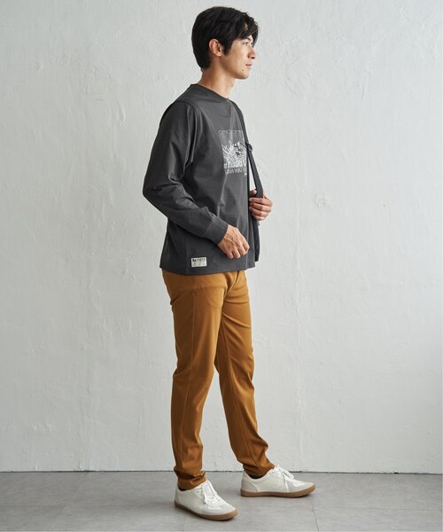 ikka(イッカ)の「URBAN NATURE LIFE アーバンネイチャーライフ ドライSPプリントロンT(Tシャツ/カットソー・メンズ・ホワイト/ブルー/チャコール・M/L/XL)」の14枚目の写真