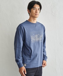 ikka | URBAN NATURE LIFE アーバンネイチャーライフ ドライSPプリントロンT(Tシャツ/カットソー)