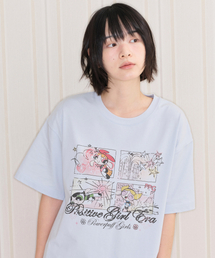 PPG VINTAGE CARTOON TEE SKY BLUE