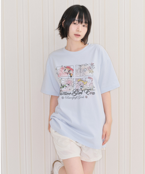 AMESWORLDWIDE(アメスワールドワイド)の「PPG VINTAGE CARTOON TEE SKY BLUE(Tシャツ/カットソー・レディース・その他・MEDIUM/LARGE)」の5枚目の写真