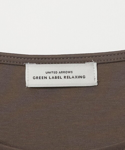 green label relaxing(グリーンレーベルリラクシング)の「レース イレヘム プルオーバー カットソー(Tシャツ/カットソー・レディース・ブラック/ダークブラウン・FREE)」の15枚目の写真