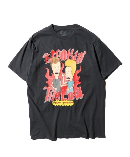 THRIFTY LOOK(スリフティールック)の「THRIFTY LOOK / THRIFTY "BEABIS AND BUTT-HEADH" TEE(Tシャツ/カットソー・メンズ・ブラック系その他/ブラック系その他2/イエロー/ホワイト・LARGE/X-LARGE/MEDIUM)」の3枚目の写真