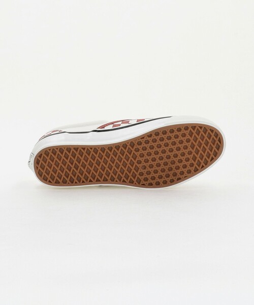 VANS(バンズ)の「<VANS> Classic Slip-On Checkerboard/スニーカー(スリッポン・メンズ・レッド/ブラック・27cm/26.5cm/26cm/28.5cm/28cm/27.5cm/29cm)」の7枚目の写真