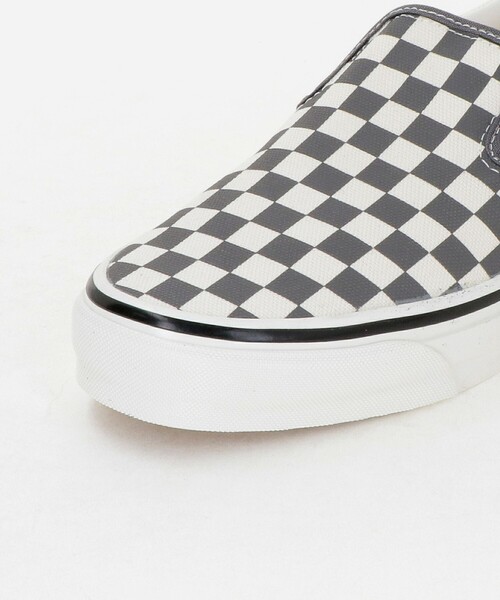 VANS(バンズ)の「<VANS> Classic Slip-On Checkerboard/スニーカー(スリッポン・メンズ・レッド/ブラック・27cm/26.5cm/26cm/28.5cm/28cm/27.5cm/29cm)」の12枚目の写真