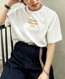 DOUBLE NAME｜ダブルネームのTシャツ/カットソー（ホワイト/白色系