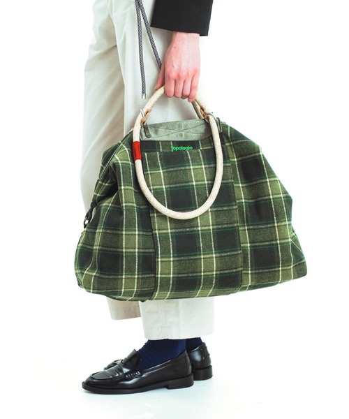 Topologie（トポロジー）の「Explorer Tote Weekender（トートバッグ・レディース・グリーン系/ブルー系・ONE SIZE）」の13枚目の写真