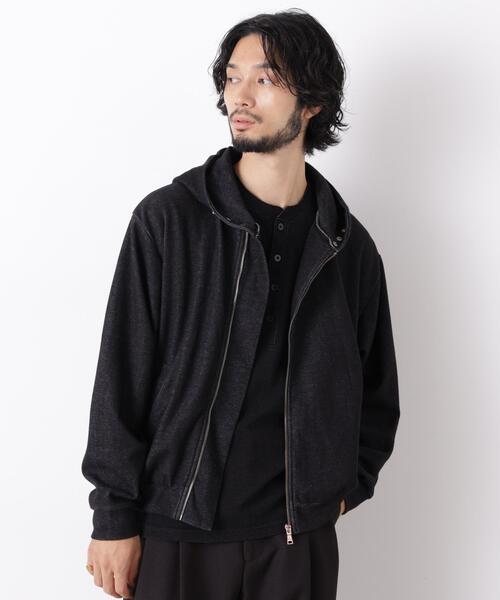 NANO universe(ナノユニバース)の「「surplus」 フーディージップパーカー(Tシャツ/カットソー・メンズ・ボルドー/ブラック・M/L)」の15枚目の写真
