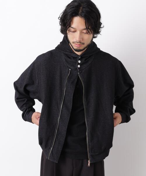 NANO universe(ナノユニバース)の「「surplus」 フーディージップパーカー(Tシャツ/カットソー・メンズ・ボルドー/ブラック・M/L)」の18枚目の写真
