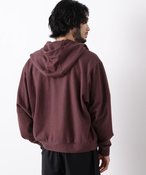 NANO universe(ナノユニバース)の「「surplus」 フーディージップパーカー(Tシャツ/カットソー・メンズ・ボルドー/ブラック・M/L)」の9枚目の写真