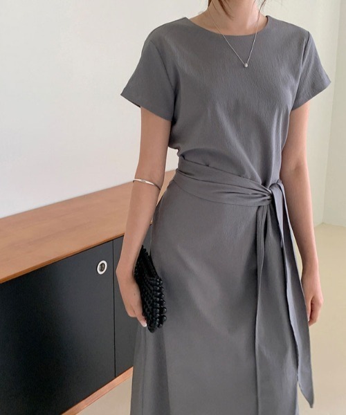 FAVORITO(ファヴォリート)の「前後リバーシブルワンピース(ワンピース・レディース・グレー/ブラック・F)」の18枚目の写真