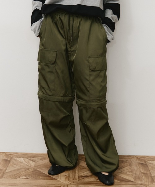 OK YESTERDAY(オッケーイエスタデイ)の「3WAYカーゴパンツ(カーゴパンツ・レディース・ブラック/カーキ/ネイビー・L/M)」の21枚目の写真