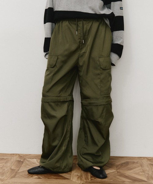 OK YESTERDAY(オッケーイエスタデイ)の「3WAYカーゴパンツ(カーゴパンツ・レディース・ブラック/カーキ/ネイビー・L/M)」の22枚目の写真