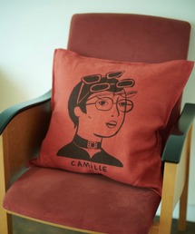SALON adam et rope'（サロン アダム エ ロペ）の「【Camille de Cussac by SALON】アートリネンクッションカバー（クッション/クッションカバー）」