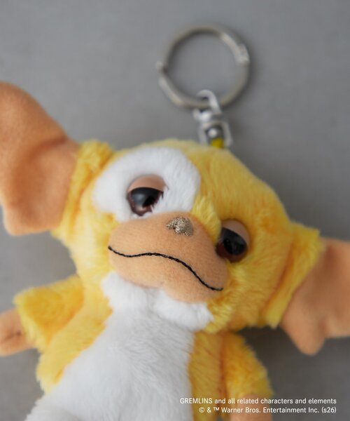 BIRTHDAY BAR(バースデイバー)の「【GREMLINS グレムリン】ギズモ バターイエロー キーホルダー 10cm(チャーム・レディース・イエロー・0)」の5枚目の写真