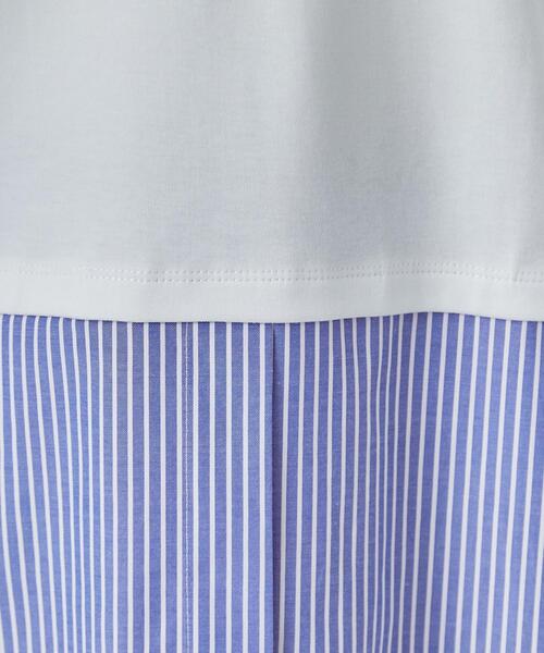 SHOO・LA・RUE(シューラルー)の「【洗濯機可/S-LL】着こなし広がる レイヤードアソートTシャツ(Tシャツ/カットソー・レディース・ブラック系3/ホワイト/ホワイト系4/ホワイト系3・04/03/02/01)」の12枚目の写真