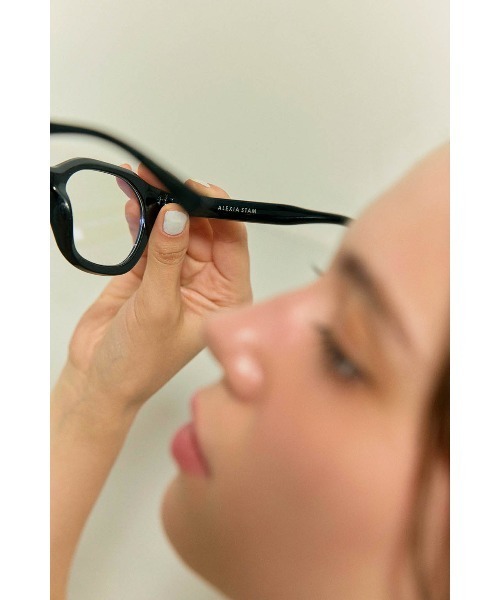 ALEXIA STAM(アリシアスタン)の「Round Wellington Glasses /ウェリントン型メガネ(メガネ・レディース・ブラック・FREE)」の5枚目の写真