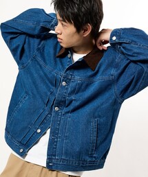 FREAK'S STORE（フリークスストア）の「限定展開 コントラストカラー デニムジャケット（ブルゾン）」