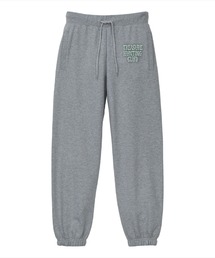NOBOUND（ノーバウンド） スウェットパンツ ボーンロゴ ワンポイント プリント 裾シャーリング セミルーズシルエット 10.0オンス 裏毛 メンズ ストリート