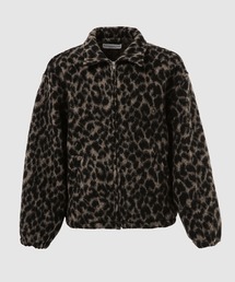 Leopard Blanket Blouson
