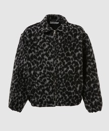 Leopard Blanket Blouson