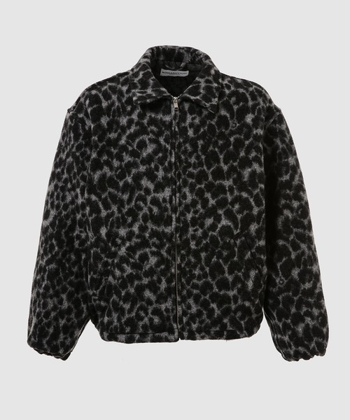 NOMA t.d.(ノーマティーディー)の「Leopard Blanket Blouson(その他アウター・メンズ・グレー/ブラウン・4/3)」の1枚目の写真