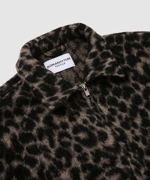NOMA t.d.(ノーマティーディー)の「Leopard Blanket Blouson(その他アウター・メンズ・グレー/ブラウン・4/3)」の5枚目の写真