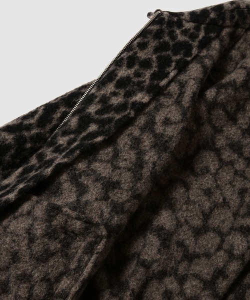 NOMA t.d.(ノーマティーディー)の「Leopard Blanket Blouson(その他アウター・メンズ・グレー/ブラウン・4/3)」の4枚目の写真