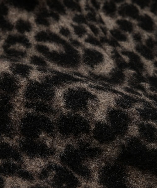 NOMA t.d.(ノーマティーディー)の「Leopard Blanket Blouson(その他アウター・メンズ・グレー/ブラウン・4/3)」の9枚目の写真