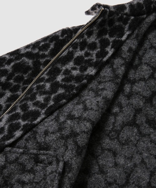 NOMA t.d.(ノーマティーディー)の「Leopard Blanket Blouson(その他アウター・メンズ・グレー/ブラウン・4/3)」の10枚目の写真