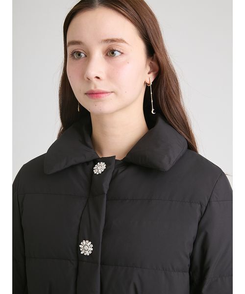 CELFORD(セルフォード)の「【WEB・一部店舗限定】ファースリーブダウンコート(ダウンジャケット/コート・レディース・アイボリー/ライトグレー/ブラック・36/38)」の9枚目の写真
