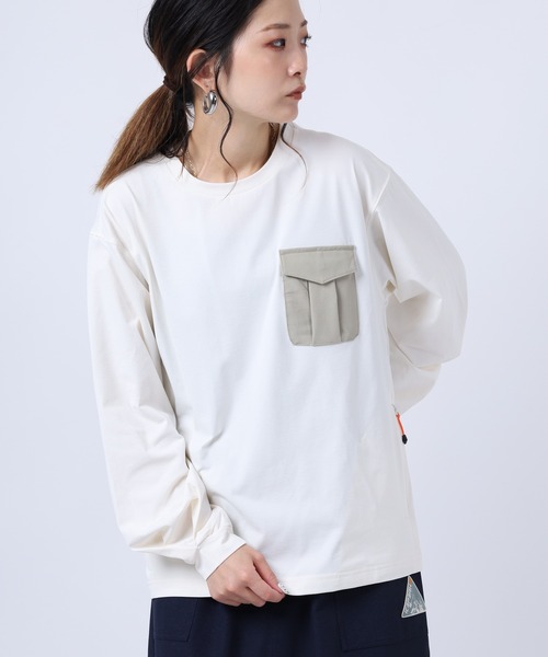 ICEPEAK(アイスピーク)の「OSHTEMO WOMEN 長袖カットソー(Tシャツ/カットソー・レディース・ライトピンク/グリーン/ブラック・L/M)」の1枚目の写真