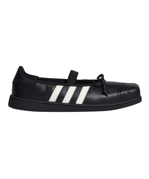adidas Originals（アディダスオリジナルス）の「ADIDAS × JENNIE / アディダス × ジェニー SUPERSTAR SQ BALLETSHOES（スニーカー・レディース・ブラック/ホワイト・25cm/24.5cm/24cm/23.5cm）」の5枚目の写真