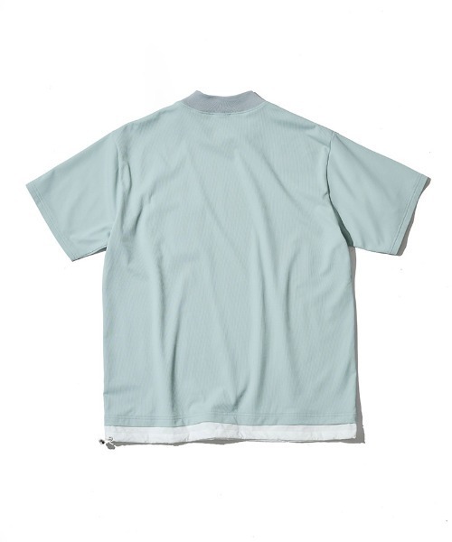 ACANTHUS(アカンサス)の「mt10681- Mesh Mockneck S-S Top モックネックTシャツ(MA2714)(Tシャツ/カットソー・メンズ・グレー/チャコール/ブラック/ホワイト・XL/L/M/S)」の21枚目の写真