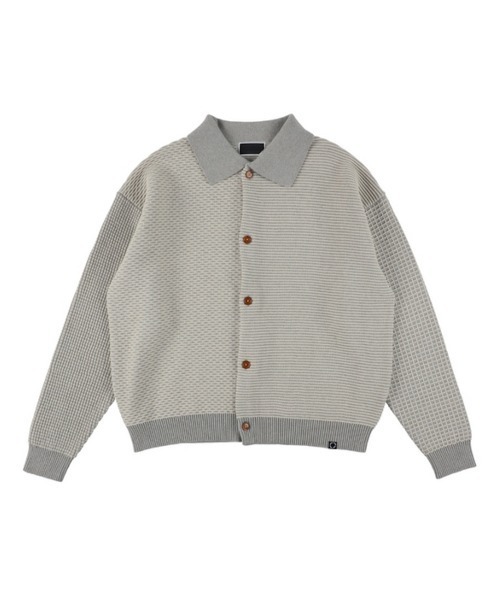 PHINGERIN(フィンガリン)の「MULTI KNIT SHIRT JACKET(ニット/セーター・メンズ・ブラック/グレー・LARGE/MEDIUM)」の6枚目の写真