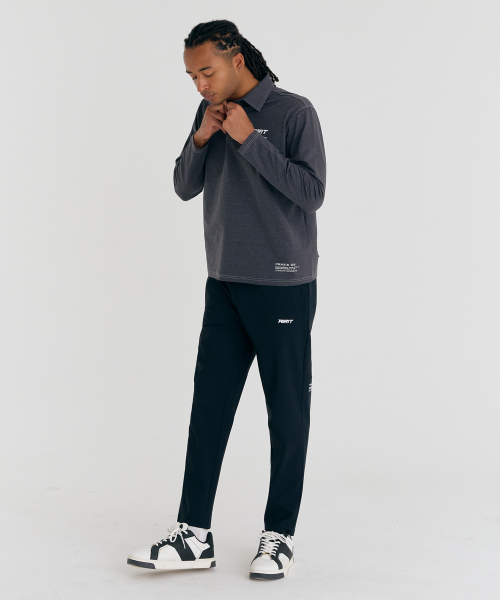 AIRIT(アイリット)の「ストラクチャー テーパードパンツ AM9109 BK(その他パンツ・メンズ・ブラック・X-LARGE/XX-LARGE/XXX-LARGE)」の2枚目の写真