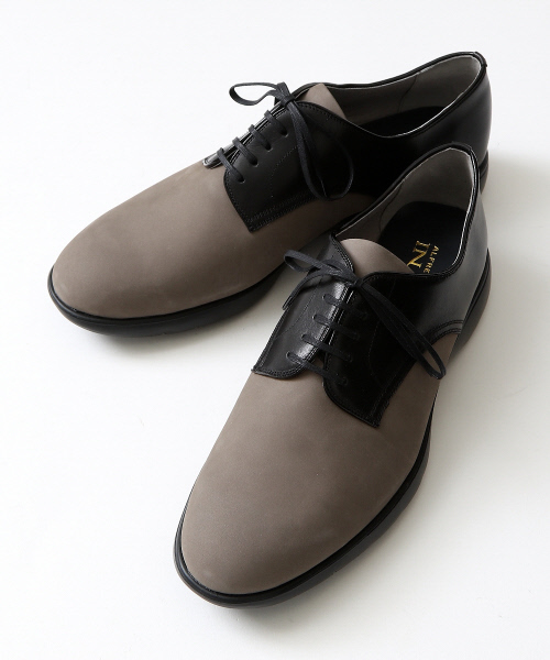 alfredoBANNISTER(アルフレッドバニスター)の「軽量コンフォートプレーントゥシューズ(その他シューズ・メンズ・ネイビー/ダークブラウン/グレー/ブラック・44/42/40/41/43)」の3枚目の写真