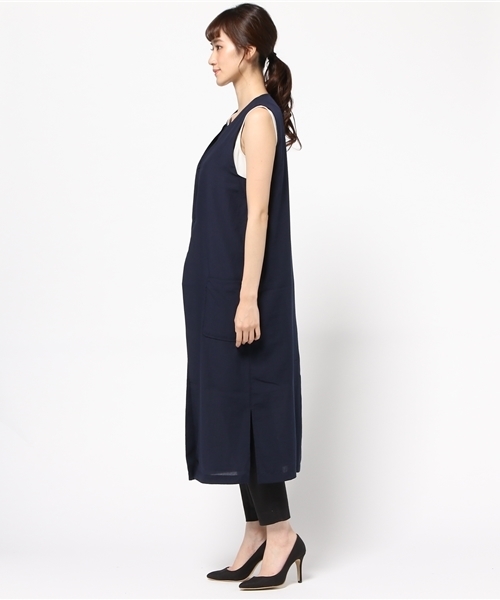 LBC(エルビーシー)の「ビンテージスパンローンジレ (ベスト・レディース・オリーブ/ネイビー・MEDIUM/LARGE)」の5枚目の写真