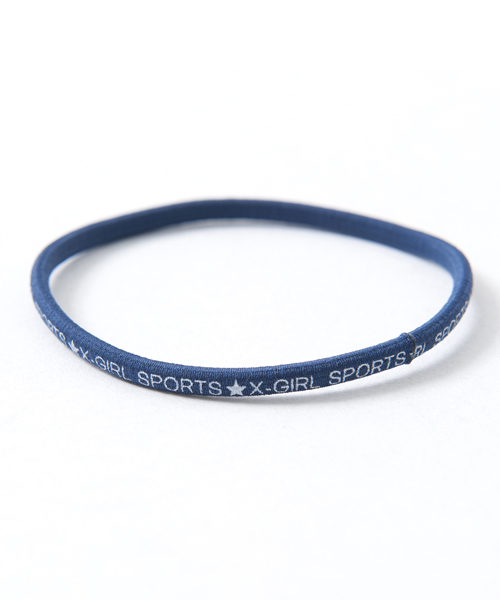 Xgirl（エックスガール）の「【Xgirl Sports】HAIR TIE SET /ヘアゴム/ロゴ/スポーツグッズ/運動用/ランニング