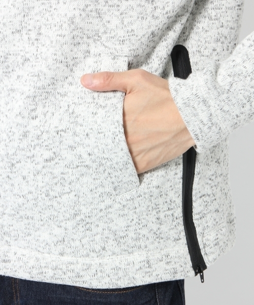 GLOBAL WORK（グローバルワーク）の「ボリュームネックカチオンパーカー/725460（パーカー・メンズ・カーキ/ダークグレー/グレー/ホワイト/ネイビー・X-LARGE/LARGE/SMALL/MEDIUM）」の14枚目の写真