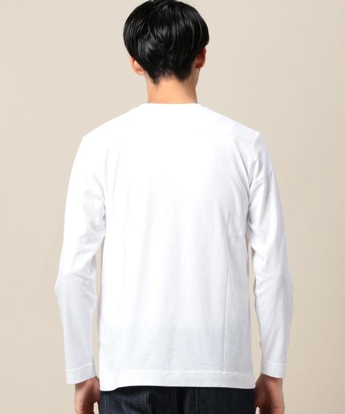 BEAUTY&YOUTH UNITED ARROWS(ビューティーアンドユースユナイテッドアローズ)の「BY サーモライト カットソー◆(Tシャツ/カットソー・メンズ・ホワイト/ブラック/ネイビー・X-LARGE/SMALL/MEDIUM/LARGE)」の4枚目の写真